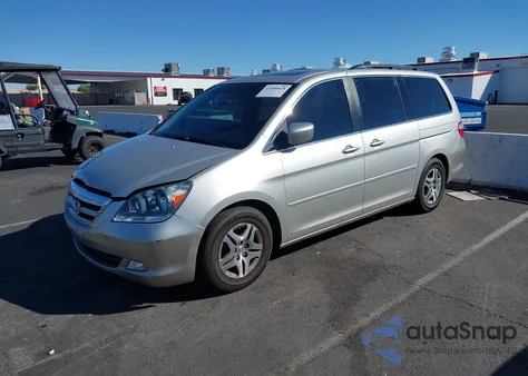 2005 Honda Odyssey Ex-L из США, поврежденный, VIN 5FNRL38685B422115